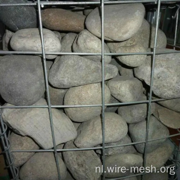 Gelaste draadgaaspanelen Gabion Stone Basket Mesh